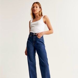 Abercrombie & Fitch High Rise Loose Jeans
